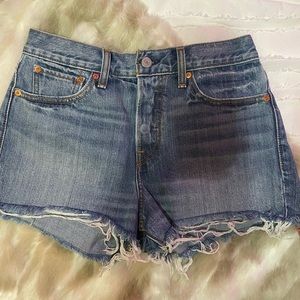 Levi shorts- true blue size 28